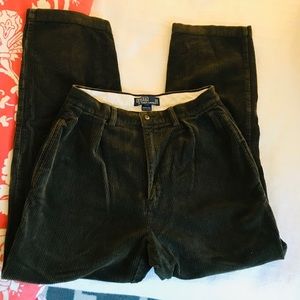 Polo Ralph Lauren corduroy pants- brown/olive